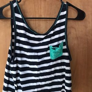 Size small striped tank